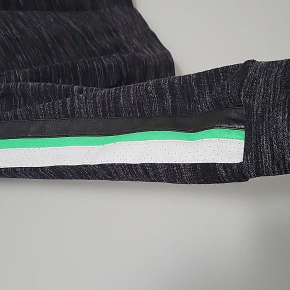 PINK Victoria's Secret Black Marble Full Zip Hoodie, Size Large - Picture 4 of 7